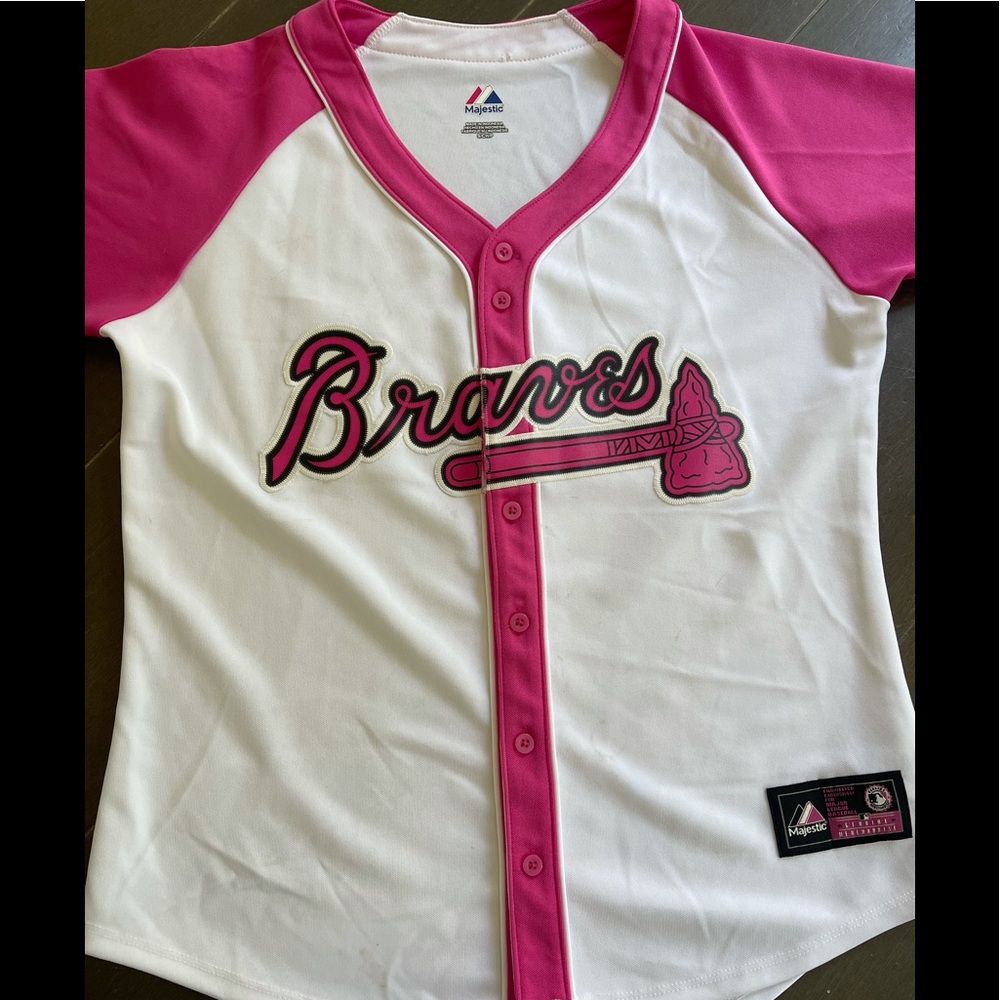 Braves jersey pink